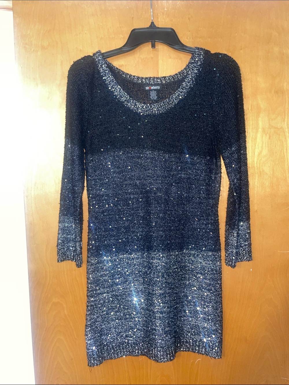 Vintage y2K strawberry sweater size large